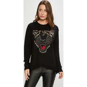 Guess Jeans - Sweter Cyndi. Swetry klasyczne marki Guess Jeans. W wyprzedaży za 299,90 zł.