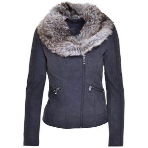 Only Damska Kurtka Sassy Faux Leather Fur Bike R Otw Black (Rozmiar 34). Kurtki marki ONLY. W wyprzedaży za 204,00 zł.
