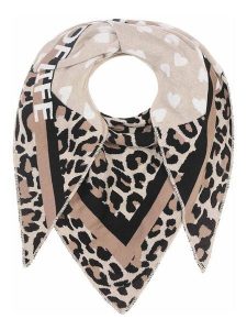 Zwillingsherz Chusta trójkątna w kolorze beżowo-jasnobrązowym - 200 x 130 cm rozmiar: onesize. Brązowe apaszki i chusty Zwillingsherz, bez wzorów, z bawełny. Za 126,99 zł.