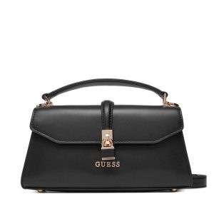 Torebka Guess. Czarne torebki klasyczne Guess, z aplikacjami, bez dodatków. Za 399,99 zł.