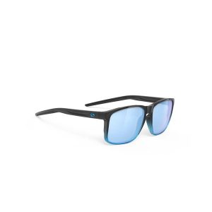 Okulary Rudy Project OVERLAP BLACK FADE CRYSTAL AZUR GLOSS - Multilaser Ice. Brązowe okulary przeciwsłoneczne Rudy Project. W wyprzedaży za 476,00 zł.