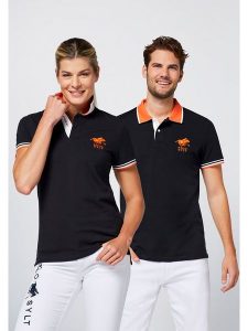 Polo Sylt Koszulka polo w kolorze czarnym rozmiar: L. Czarne bluzki Polo Sylt, l, bez wzorów, bez kołnierzyka, bez ramiączek. Za 83,42 zł.