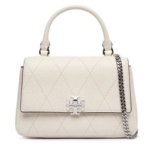 Torebka Tory Burch. Białe kuferki Tory Burch, bez wzorów, bez dodatków. Za 2 024,00 zł.