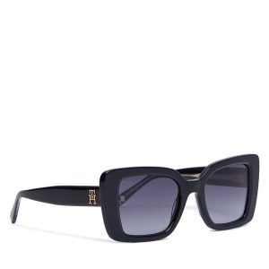 Okulary przeciwsłoneczne Tommy Hilfiger. Czarne okulary przeciwsłoneczne TOMMY HILFIGER. Za 779,99 zł.