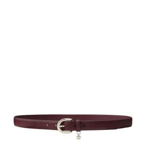 Pasek LAUREN RALPH LAUREN. Czerwone paski Lauren Ralph Lauren, bez wzorów. Za 329,99 zł.