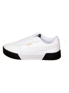 Adidas Skórzane sneakersy "Carina 2.0" w kolorze białym rozmiar: 38. Białe trampki ADIDAS, bez wzorów, bez zapięcia. Za 116,32 zł.