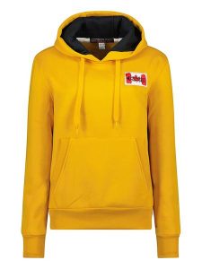 Canadian Peak Bluza "Genifeak" w kolorze żółtym rozmiar: XL. Żółte bluzy Canadian Peak, xl, bez wzorów, z kapturem. Za 92,21 zł.