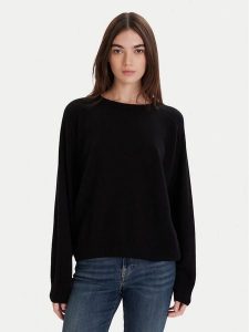 ViCOLO Sweter 77091F Czarny Regular Fit. Czarne swetry klasyczne ViCOLO, l, z wełny, bez kołnierzyka. Za 589,99 zł.