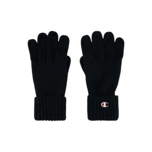 Rękawiczki Champion Gloves. Czarne rękawiczki Champion, bez wzorów. Za 97,11 zł.