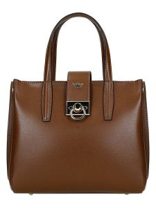 Wojas Skórzana torebka w kolorze brązowym - 24 x 20 x 12 cm rozmiar: onesize. Brązowe torebki klasyczne Wojas, bez wzorów, z materiału, przez ramię, bez dodatków. Za 366,35 zł.