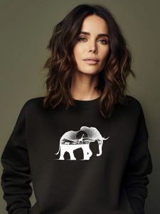 WOOOP Bluza w kolorze czarnym rozmiar: XXL. Czarne bluzy Wooop, xxl, bez wzorów, bez kaptura. Za 96,60 zł.