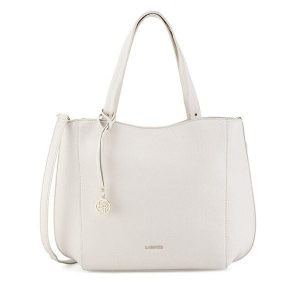 Torebka Lasocki. Białe torebki klasyczne Lasocki, bez wzorów, bez dodatków. Za 199,99 zł.