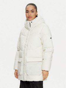 4F Kurtka zimowa 4FWAW24TDJAF474 Écru Regular Fit. Kurtki 4f, na zimę, s, bez wzorów, z syntetyku, bez kaptura. Za 359,99 zł.