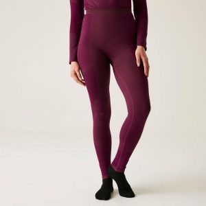 Bielizna termoaktywna damska legginsy In The Zone Dare 2b. Fioletowa legginsy Dare 2b, bez wzorów. W wyprzedaży za 89,99 zł.