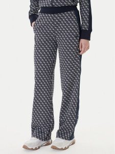 Guess Spodnie dresowe V6RB09 K2042 Granatowy Wide Leg. Niebieskie spodnie dresowe Guess, s, z aplikacjami, z dresówki. Za 479,99 zł.