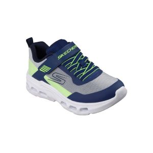 Buty SKECHERS GLIDE STEP DRIFT Niebieski. Niebieskie buty trekkingowe Skechers, z syntetyku, bez zapięcia. Za 242,99 zł.