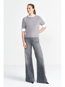 Rich & Royal Dżinsy - Flared fit - w kolorze szarym rozmiar: W30/L34. Szare jeansy Rich & Royal, bez wzorów. Za 301,95 zł.