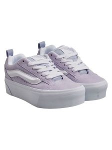 Vans Skórzane sneakersy "Knu Stack" w kolorze lawendowym rozmiar: 42. Różowe trampki Vans, bez wzorów, bez zapięcia. Za 304,99 zł.