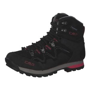 Buty trekkingowe damskie CMP Athunis Mid. Czarne buty trekkingowe CMP, z materiału, za kostkę, bez zapięcia. Za 536,60 zł.