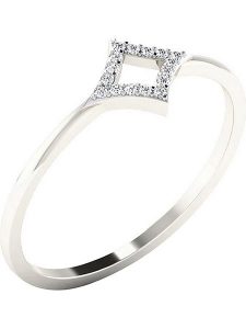 Diamant Vendôme Złoty pierścionek z diamentami rozmiar: 46. Szare pierścionki Diamant Vendôme, z diamentem, złote. Za 565,99 zł.