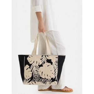 Torebka Roxy. Czarne torebki klasyczne Roxy, bez wzorów, bez dodatków. Za 139,99 zł.