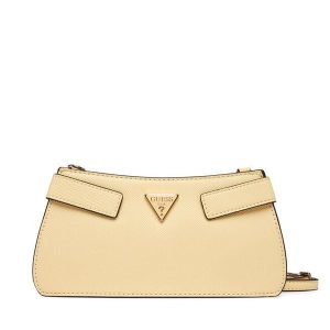 Torebka Guess. Żółte listonoszki Guess, z aplikacjami, bez dodatków. Za 549,99 zł.
