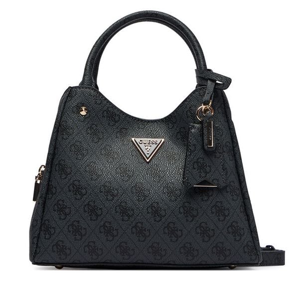 Torebka Guess. Szare kuferki Guess, z aplikacjami, bez dodatków. Za 639,99 zł.