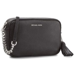 Torebka MICHAEL Michael Kors. Czarne torebki klasyczne MICHAEL Michael Kors, bez wzorów, bez dodatków. Za 538,99 zł.