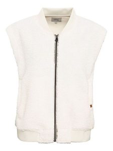 Camel Active Kamizelka w kolorze białym rozmiar: XXL. Białe kamizelki Camel Active, xxl, bez wzorów, bez kołnierzyka, bez ramiączek, bez kaptura. Za 202,45 zł.