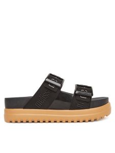 Melissa Klapki Melissa Cozy M Lover Platform Ad M 35977 Czarny. Czarne klapki Melissa, bez wzorów, z tworzywa sztucznego, bez obcasa. Za 469,99 zł.