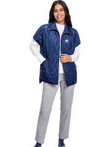 WITT WEIDEN Kamizelka w kolorze granatowym rozmiar: 46. Niebieskie kamizelki WITT WEIDEN, bez wzorów, bez kołnierzyka, bez ramiączek, bez kaptura. Za 60,99 zł.