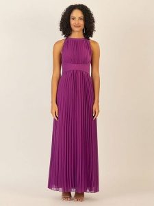 APART Sukienka w kolorze fioletowym rozmiar: 40. Różowe sukienki Apart, bez wzorów, bez kołnierzyka, bez ramiączek, maxi. Za 217,99 zł.