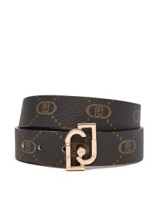 Liu Jo Pasek Damski Reversible Hips Belt AF5239 E0053 Czarny. Czarne paski Liu Jo, bez wzorów, ze skóry. Za 299,99 zł.