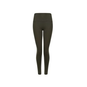 Damskie legginsy sportowe z kieszenią Tombo. Zielone legginsy TOMBO, bez wzorów. Za 158,90 zł.