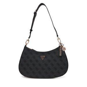 Torebka Guess. Czarne torebki klasyczne Guess, z aplikacjami, bez dodatków. Za 419,99 zł.