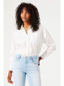 Garcia Koszula w kolorze białym rozmiar: S. Białe koszule Garcia, s, bez wzorów, z bawełny, bez kołnierzyka, bez ramiączek. Za 104,99 zł.