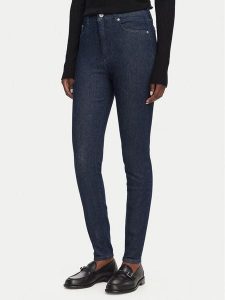 Karl Lagerfeld Jeans Jeansy B3W10010 Granatowy Skinny Fit. Niebieskie jeansy Karl Lagerfeld Jeans, bez wzorów, z bawełny. Za 429,99 zł.