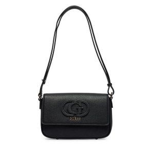 Torebka Guess. Czarne torebki klasyczne Guess, z aplikacjami, bez dodatków. Za 609,99 zł.