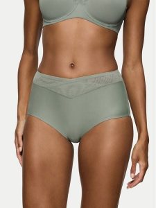 Triumph Figi klasyczne z wysokim stanem True Shape Sensation 10218231 Zielony. Zielone figi Triumph, bez wzorów, z syntetyku. Za 89,99 zł.