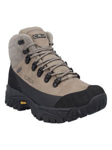 CMP Skórzane buty trekkingowe "Dhenieb" w kolorze beżowym rozmiar: 40. Brązowe buty trekkingowe CMP, bez zapięcia. Za 389,95 zł.