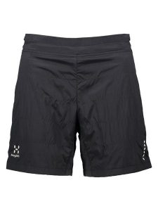 Haglöfs Szorty funkcyjne "Alpha" w kolorze czarnym rozmiar: L. Czarne spodenki sportowe Haglöfs, l, bez wzorów, outdoorowe. Za 297,97 zł.