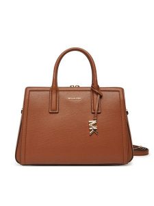 MICHAEL Michael Kors Torebka Laila 30R5G9IS6L Brązowy. Brązowe kuferki MICHAEL Michael Kors, bez wzorów, ze skóry, bez dodatków. Za 799,99 zł.