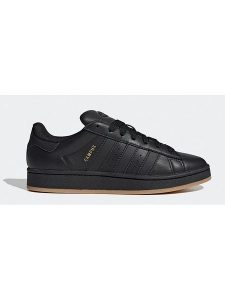 Adidas Skórzane sneakersy "Campus 00s" w kolorze czarnym rozmiar: 40. Czarne trampki ADIDAS, bez wzorów, bez zapięcia. Za 278,01 zł.