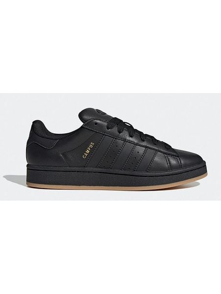 Adidas Skórzane sneakersy "Campus 00s" w kolorze czarnym rozmiar: 40. Czarne trampki ADIDAS, bez wzorów, bez zapięcia. Za 281,26 zł.