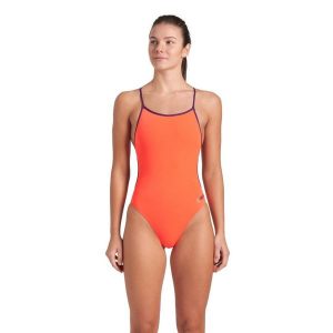 Strój Kąpielowy Arena Swimsuit Lace Back Solid. Brązowe stroje jednoczęściowe Arena, bez wzorów. Za 179,99 zł.