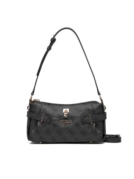 Guess Torebka Yesba Mini HWSG78 33720 Szary. Szare torebki klasyczne Guess, z aplikacjami, ze skóry, bez dodatków. Za 549,99 zł.