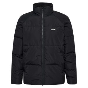 Kurtka puchowa Hummel. Czarne kurtki Hummel, s, bez wzorów, z puchu, bez kaptura. Za 414,95 zł.