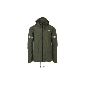 Original Rain Jacket Essential Green. Zielone kurtki AGU, bez wzorów, bez kaptura. W wyprzedaży za 290,00 zł.