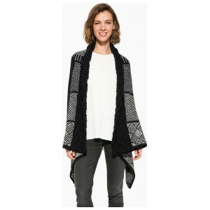 Desigual Sweter Damski Menta S Ciemnoniebieski. Swetry klasyczne marki Desigual. W wyprzedaży za 332,00 zł.