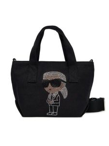KARL LAGERFELD Torebka A3W50023 Czarny. Czarne torebki klasyczne KARL LAGERFELD, bez wzorów, z materiału, bez dodatków. Za 299,99 zł.